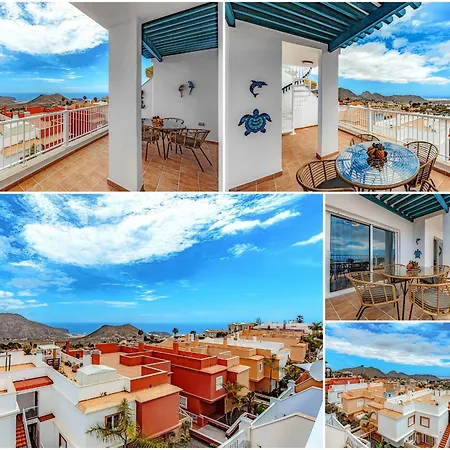 Amazing View In Blue One Bedroom With Wifi And Pool Chayofa