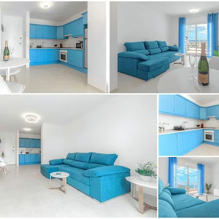 Amazing View In Blue One Bedroom With Wifi And Pool * Chayofa